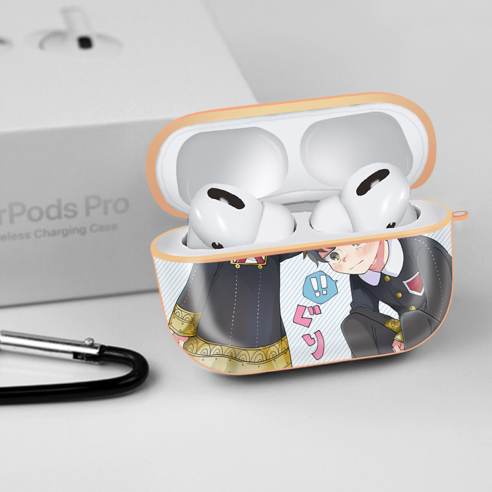 SPY×FAMILY间谍家家酒 【AirPods Pro用】ハードシェル保護ケース｜耐衝撃・防指紋・カラビナ付き商品仕様