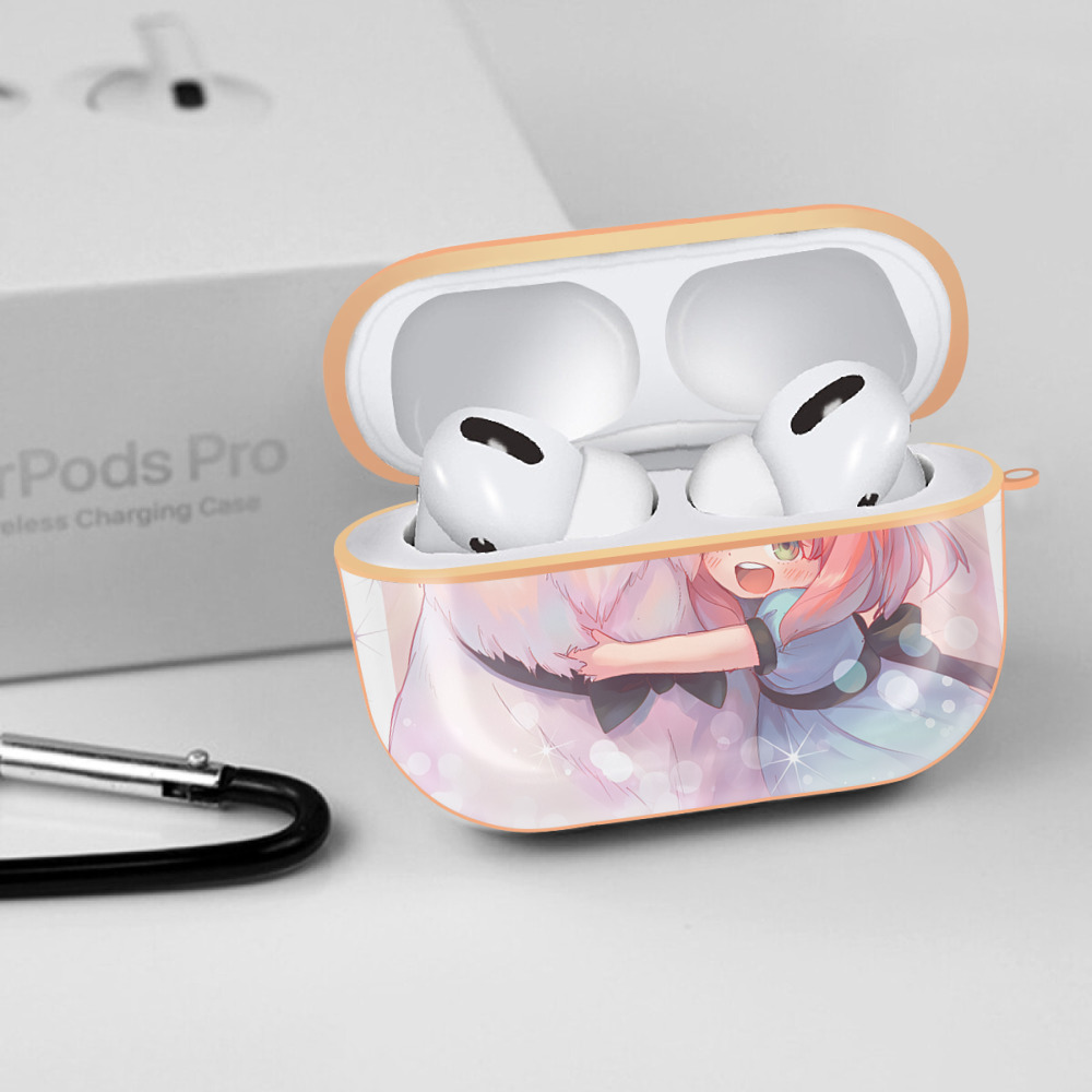 SPY×FAMILY间谍家家酒 【AirPods Pro用】ハードシェル保護ケース｜耐衝撃・防指紋・カラビナ付き商品仕様