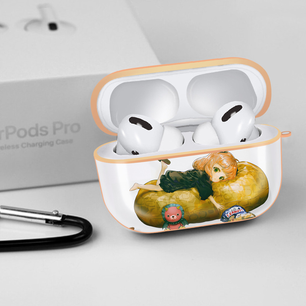 SPY×FAMILY间谍家家酒 【AirPods Pro用】ハードシェル保護ケース｜耐衝撃・防指紋・カラビナ付き商品仕様