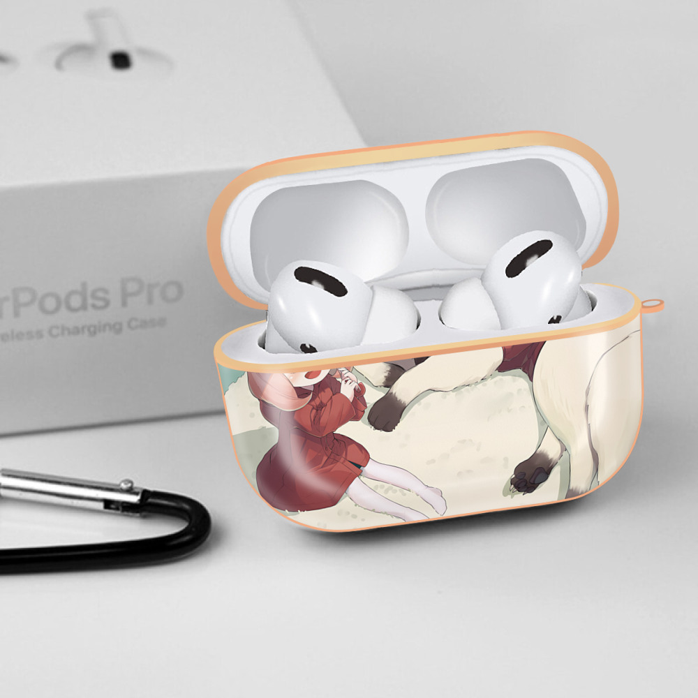 SPY×FAMILY间谍家家酒 【AirPods Pro用】ハードシェル保護ケース｜耐衝撃・防指紋・カラビナ付き商品仕様