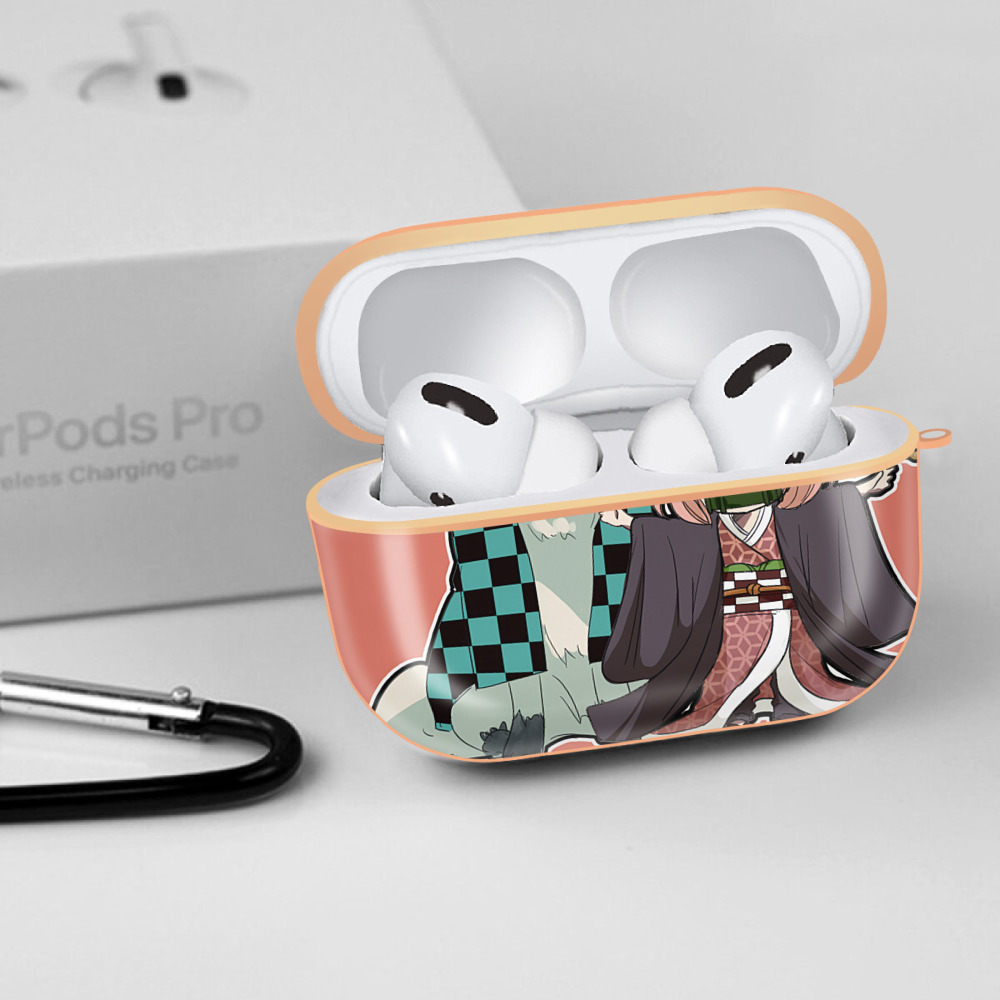 SPY×FAMILY间谍家家酒 【AirPods Pro用】ハードシェル保護ケース｜耐衝撃・防指紋・カラビナ付き商品仕様