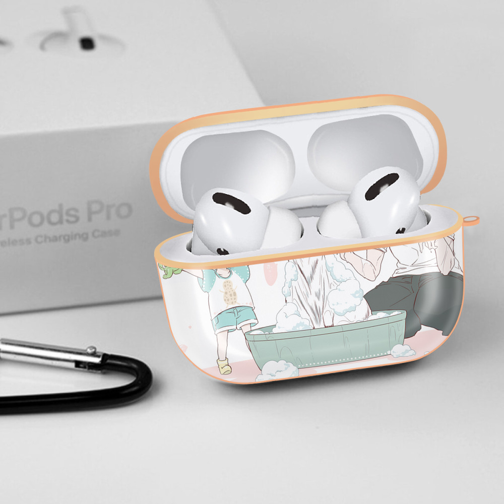SPY×FAMILY间谍家家酒 【AirPods Pro用】ハードシェル保護ケース｜耐衝撃・防指紋・カラビナ付き商品仕様