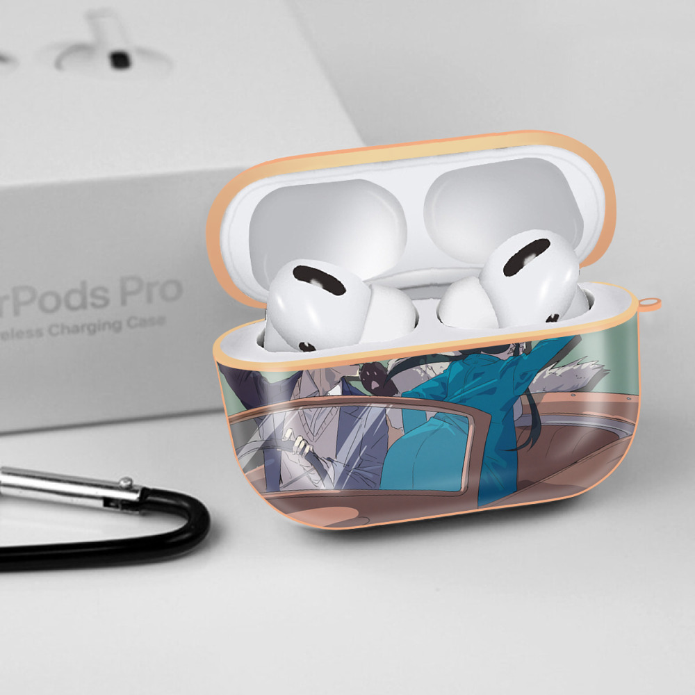 SPY×FAMILY间谍家家酒 【AirPods Pro用】ハードシェル保護ケース｜耐衝撃・防指紋・カラビナ付き商品仕様