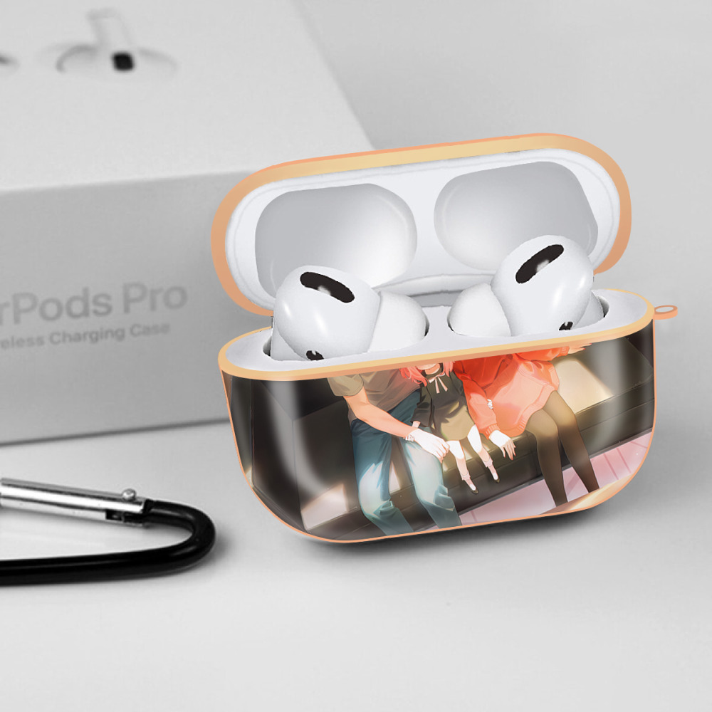 SPY×FAMILY间谍家家酒 【AirPods Pro用】ハードシェル保護ケース｜耐衝撃・防指紋・カラビナ付き商品仕様