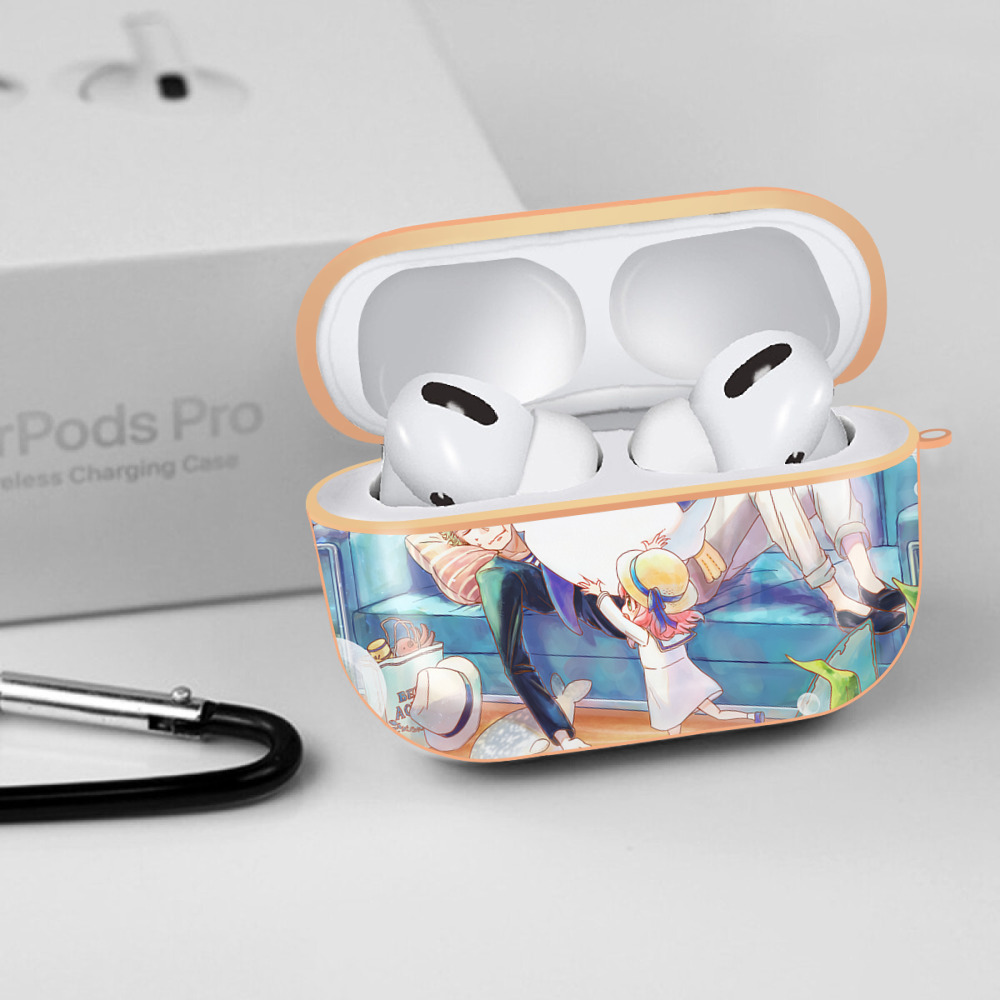 SPY×FAMILY间谍家家酒 【AirPods Pro用】ハードシェル保護ケース｜耐衝撃・防指紋・カラビナ付き商品仕様