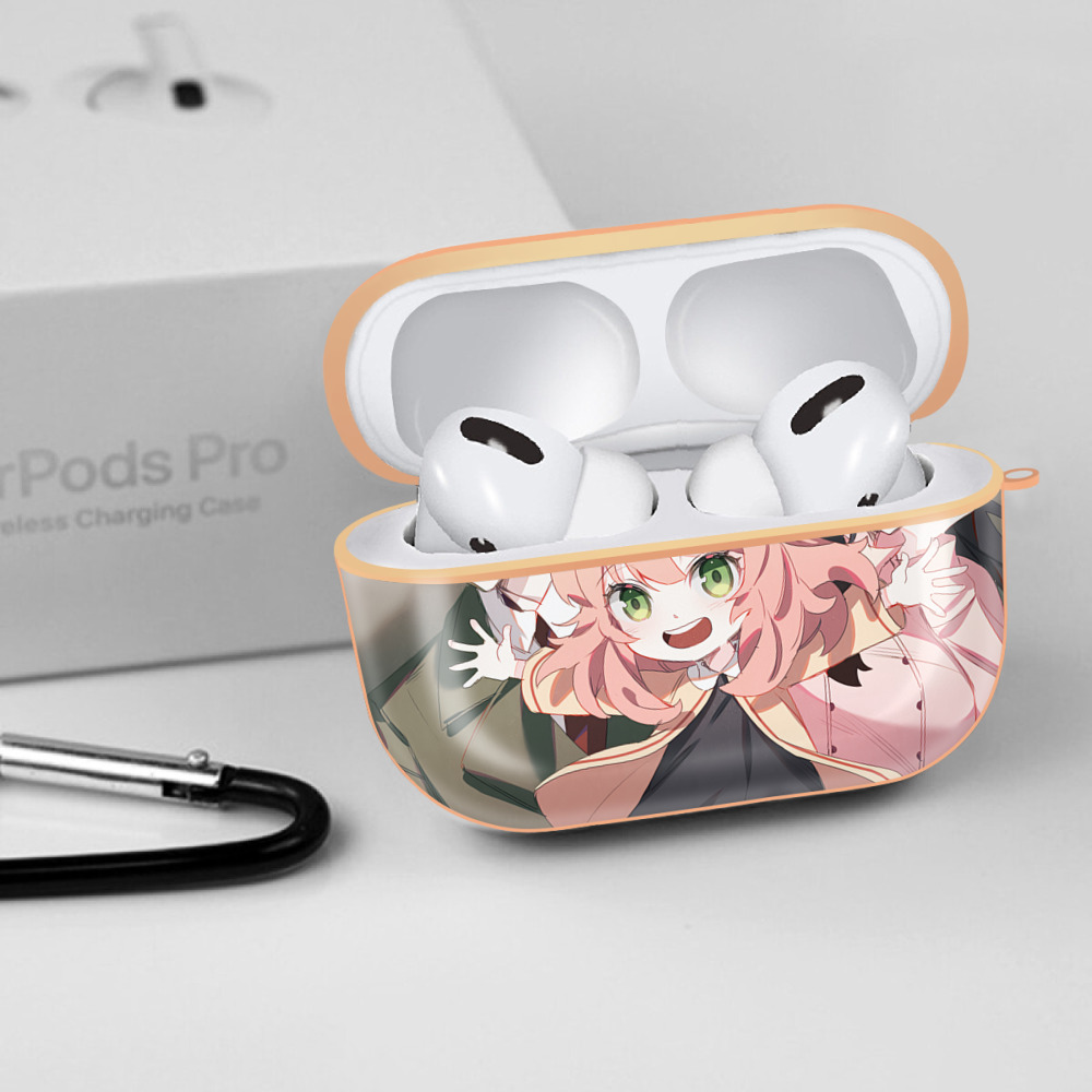 SPY×FAMILY间谍家家酒 【AirPods Pro用】ハードシェル保護ケース｜耐衝撃・防指紋・カラビナ付き商品仕様