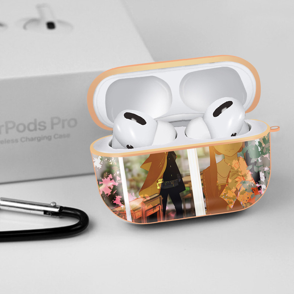 SPY×FAMILY间谍家家酒 【AirPods Pro用】ハードシェル保護ケース｜耐衝撃・防指紋・カラビナ付き商品仕様