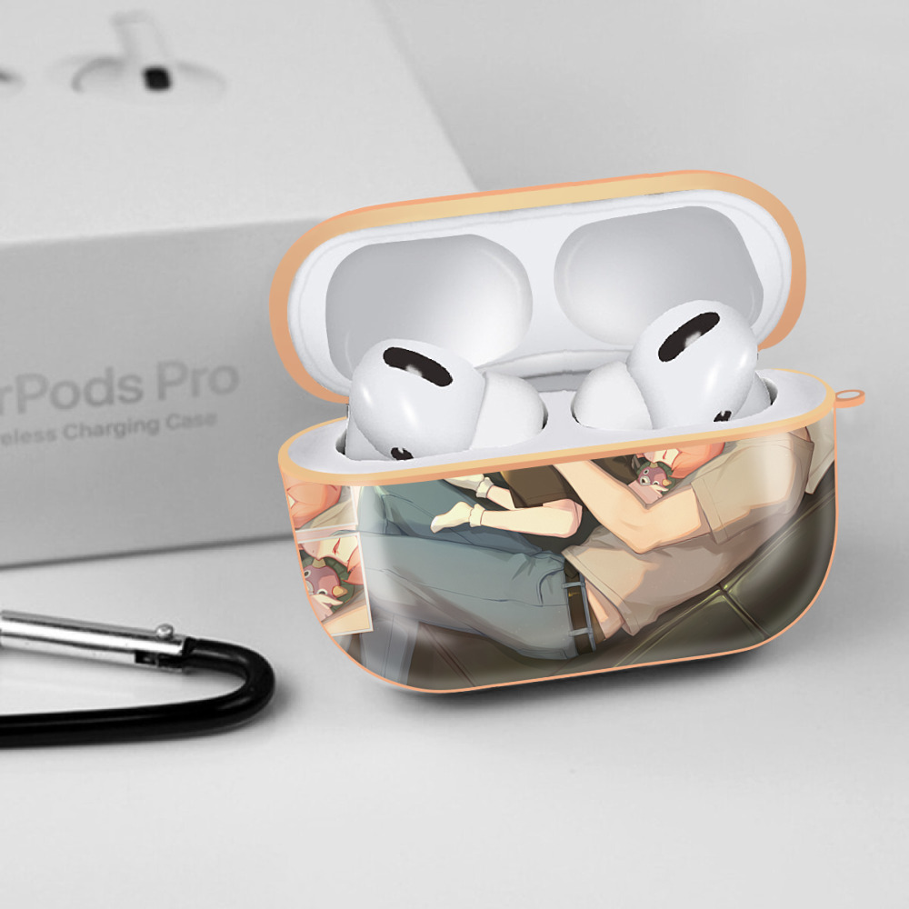 SPY×FAMILY间谍家家酒 【AirPods Pro用】ハードシェル保護ケース｜耐衝撃・防指紋・カラビナ付き商品仕様