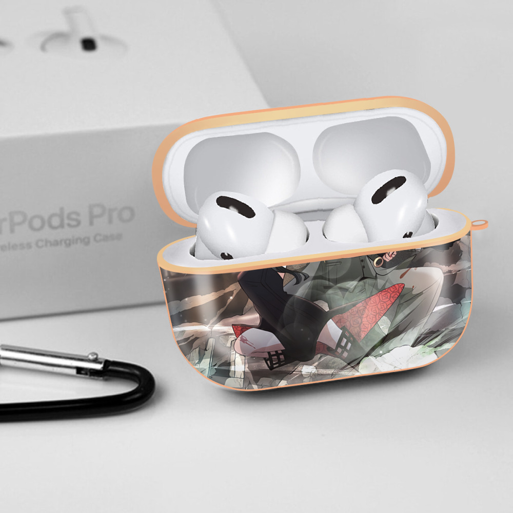 SPY×FAMILY间谍家家酒 【AirPods Pro用】ハードシェル保護ケース｜耐衝撃・防指紋・カラビナ付き商品仕様