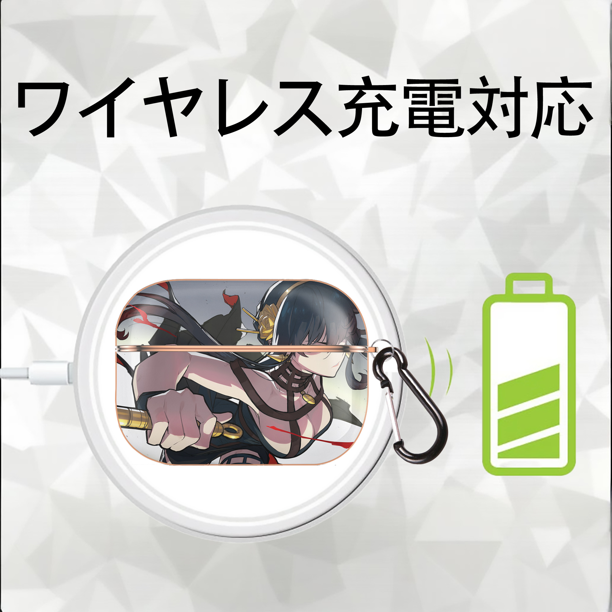 SPY×FAMILY间谍家家酒 【AirPods Pro用】ハードシェル保護ケース｜耐衝撃・防指紋・カラビナ付き商品仕様