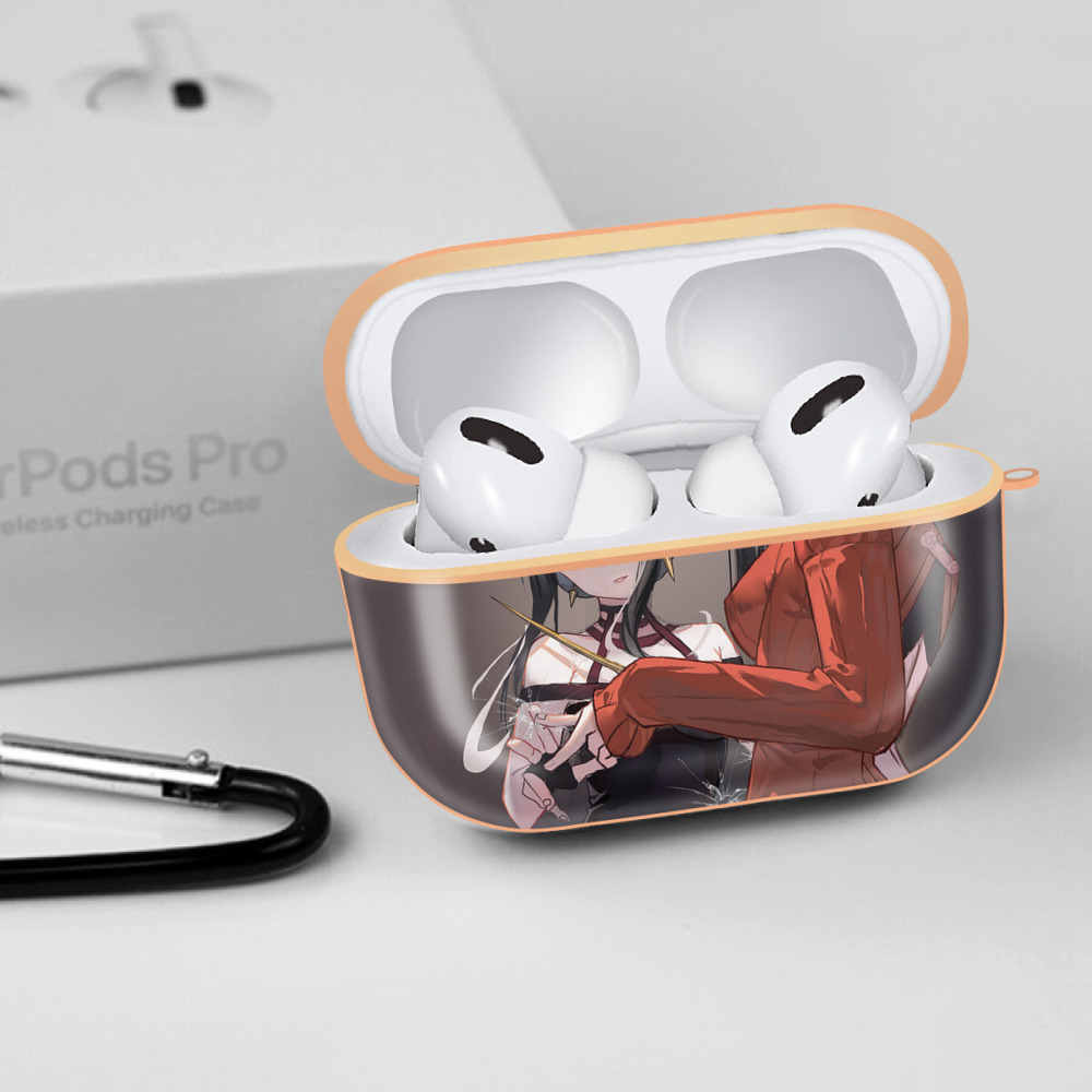 SPY×FAMILY间谍家家酒 【AirPods Pro用】ハードシェル保護ケース｜耐衝撃・防指紋・カラビナ付き商品仕様