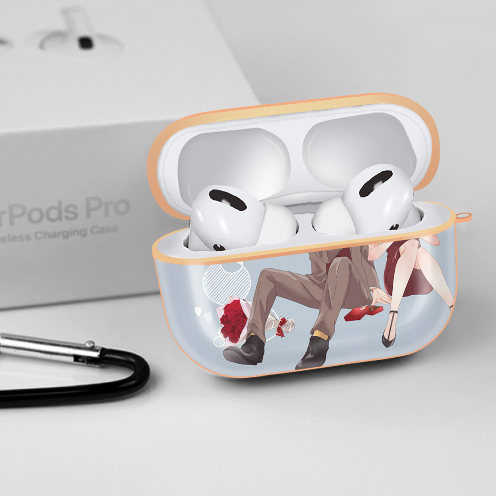 SPY×FAMILY间谍家家酒 【AirPods Pro用】ハードシェル保護ケース｜耐衝撃・防指紋・カラビナ付き商品仕様