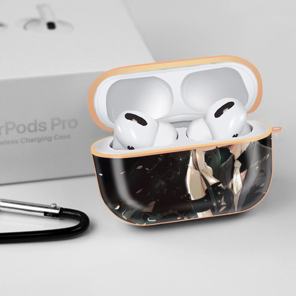 SPY×FAMILY间谍家家酒 【AirPods Pro用】ハードシェル保護ケース｜耐衝撃・防指紋・カラビナ付き商品仕様