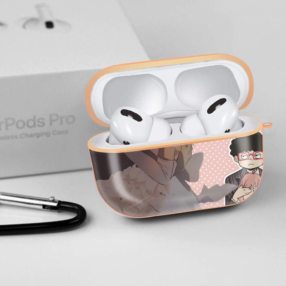 SPY×FAMILY间谍家家酒 【AirPods Pro用】ハードシェル保護ケース｜耐衝撃・防指紋・カラビナ付き商品仕様