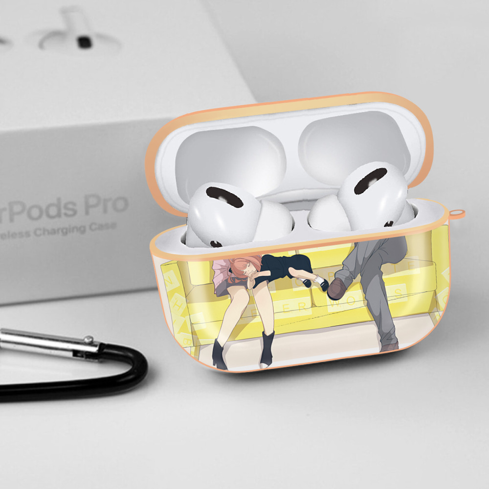 SPY×FAMILY间谍家家酒 【AirPods Pro用】ハードシェル保護ケース｜耐衝撃・防指紋・カラビナ付き商品仕様