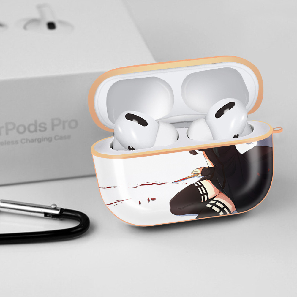 SPY×FAMILY间谍家家酒 【AirPods Pro用】ハードシェル保護ケース｜耐衝撃・防指紋・カラビナ付き商品仕様