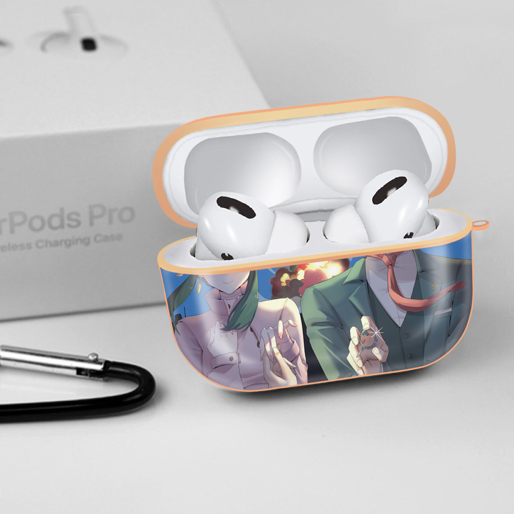 SPY×FAMILY间谍家家酒 【AirPods Pro用】ハードシェル保護ケース｜耐衝撃・防指紋・カラビナ付き商品仕様