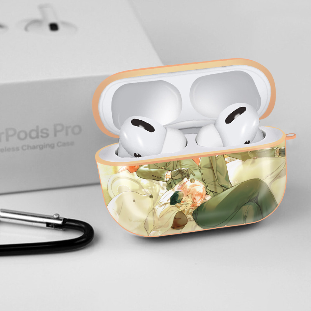 SPY×FAMILY间谍家家酒 【AirPods Pro用】ハードシェル保護ケース｜耐衝撃・防指紋・カラビナ付き商品仕様
