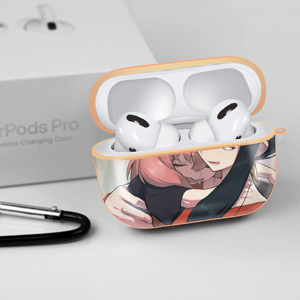 SPY×FAMILY间谍家家酒 【AirPods Pro用】ハードシェル保護ケース｜耐衝撃・防指紋・カラビナ付き商品仕様