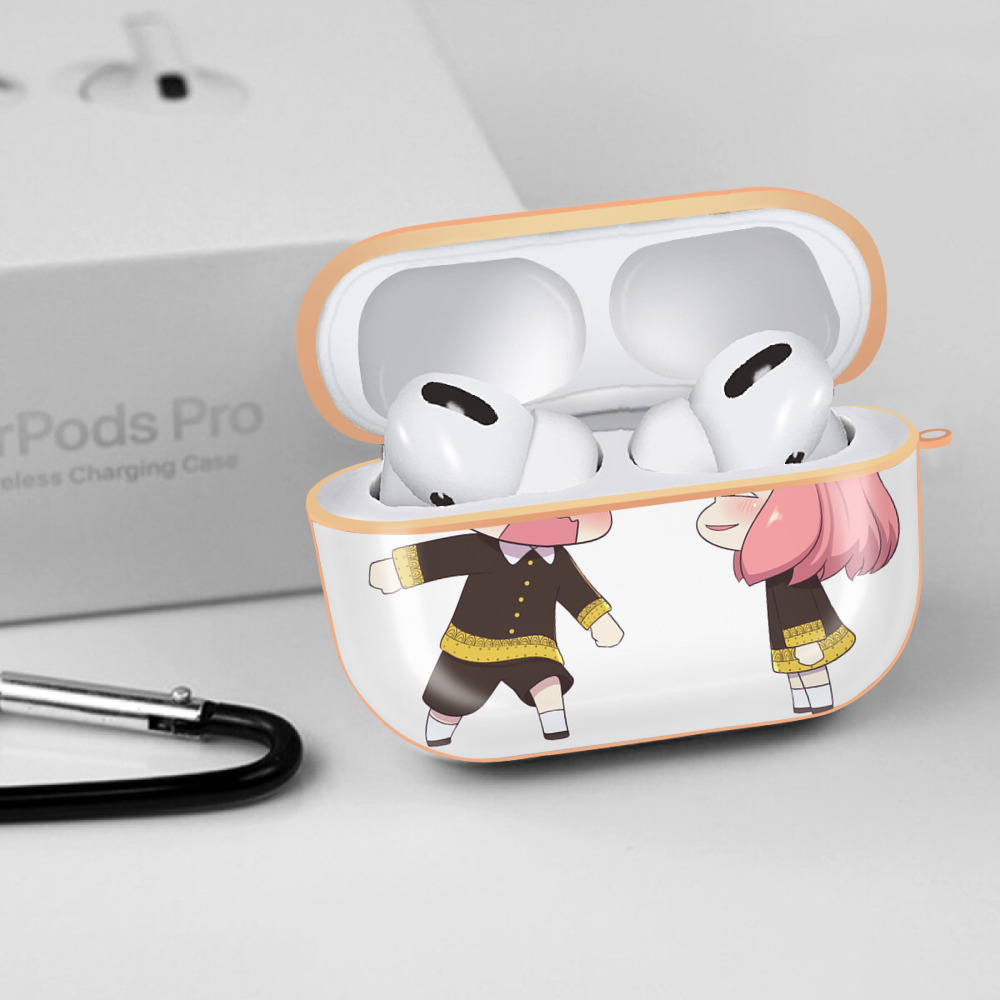 SPY×FAMILY间谍家家酒 【AirPods Pro用】ハードシェル保護ケース｜耐衝撃・防指紋・カラビナ付き商品仕様
