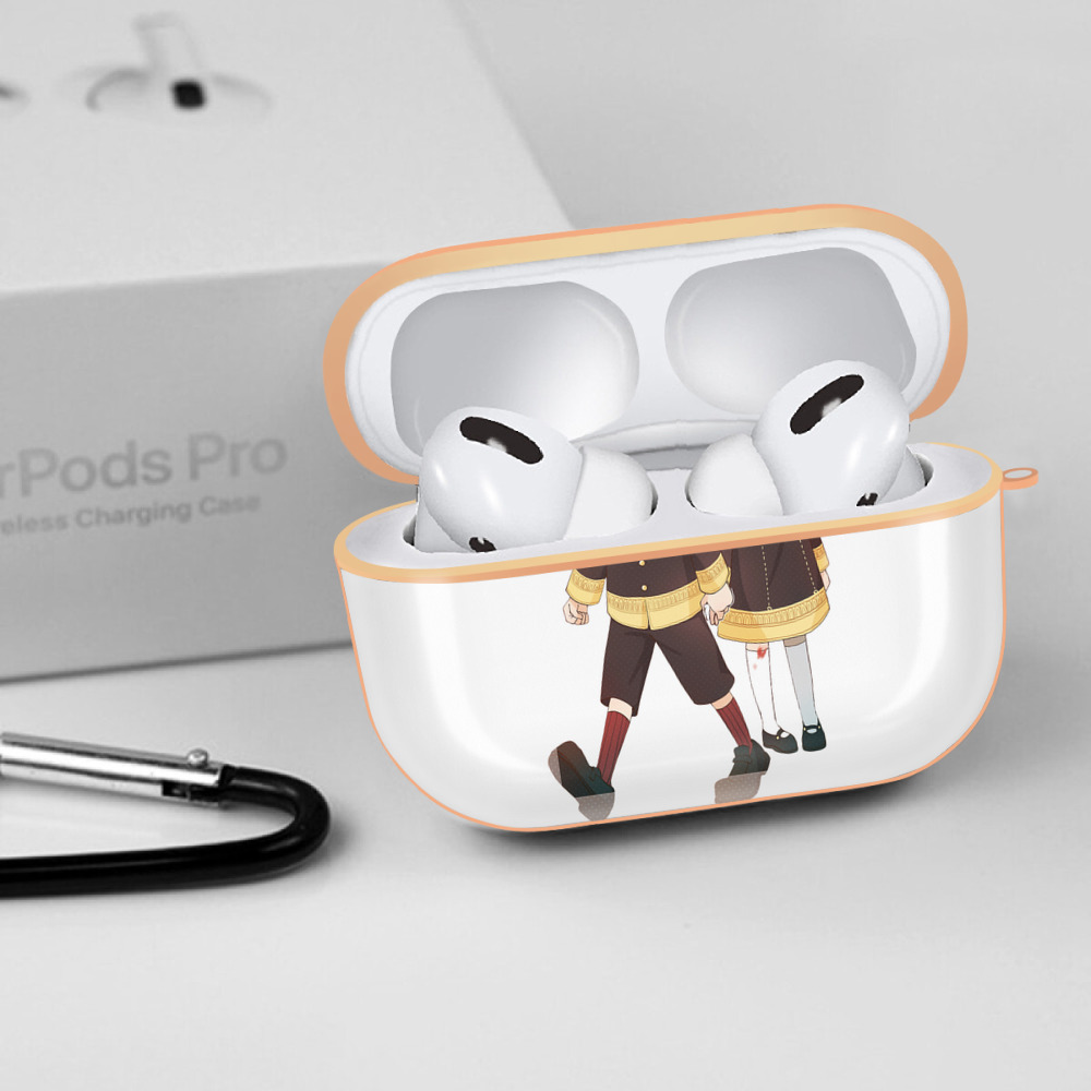SPY×FAMILY间谍家家酒 【AirPods Pro用】ハードシェル保護ケース｜耐衝撃・防指紋・カラビナ付き商品仕様