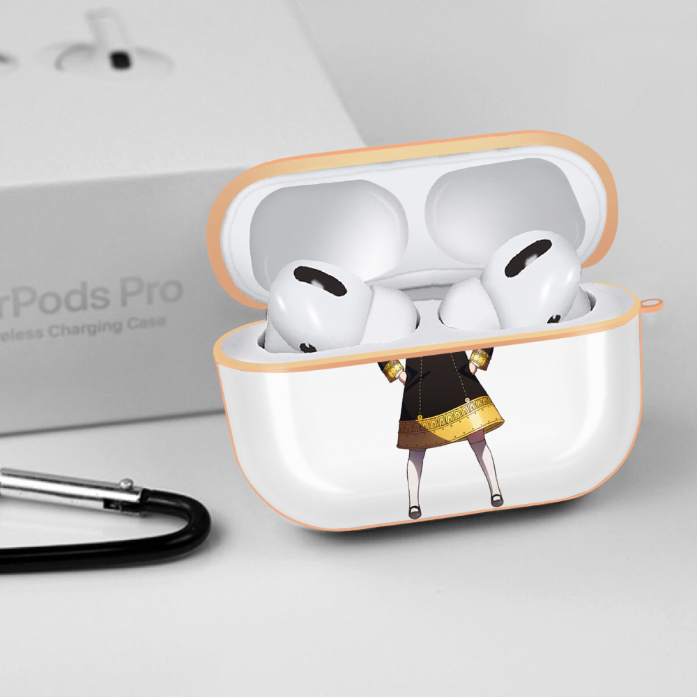 SPY×FAMILY间谍家家酒 【AirPods Pro用】ハードシェル保護ケース｜耐衝撃・防指紋・カラビナ付き商品仕様