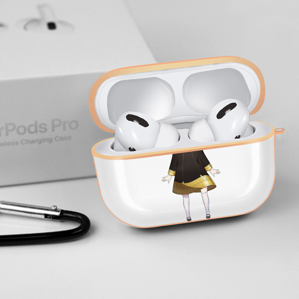 SPY×FAMILY间谍家家酒 【AirPods Pro用】ハードシェル保護ケース｜耐衝撃・防指紋・カラビナ付き商品仕様