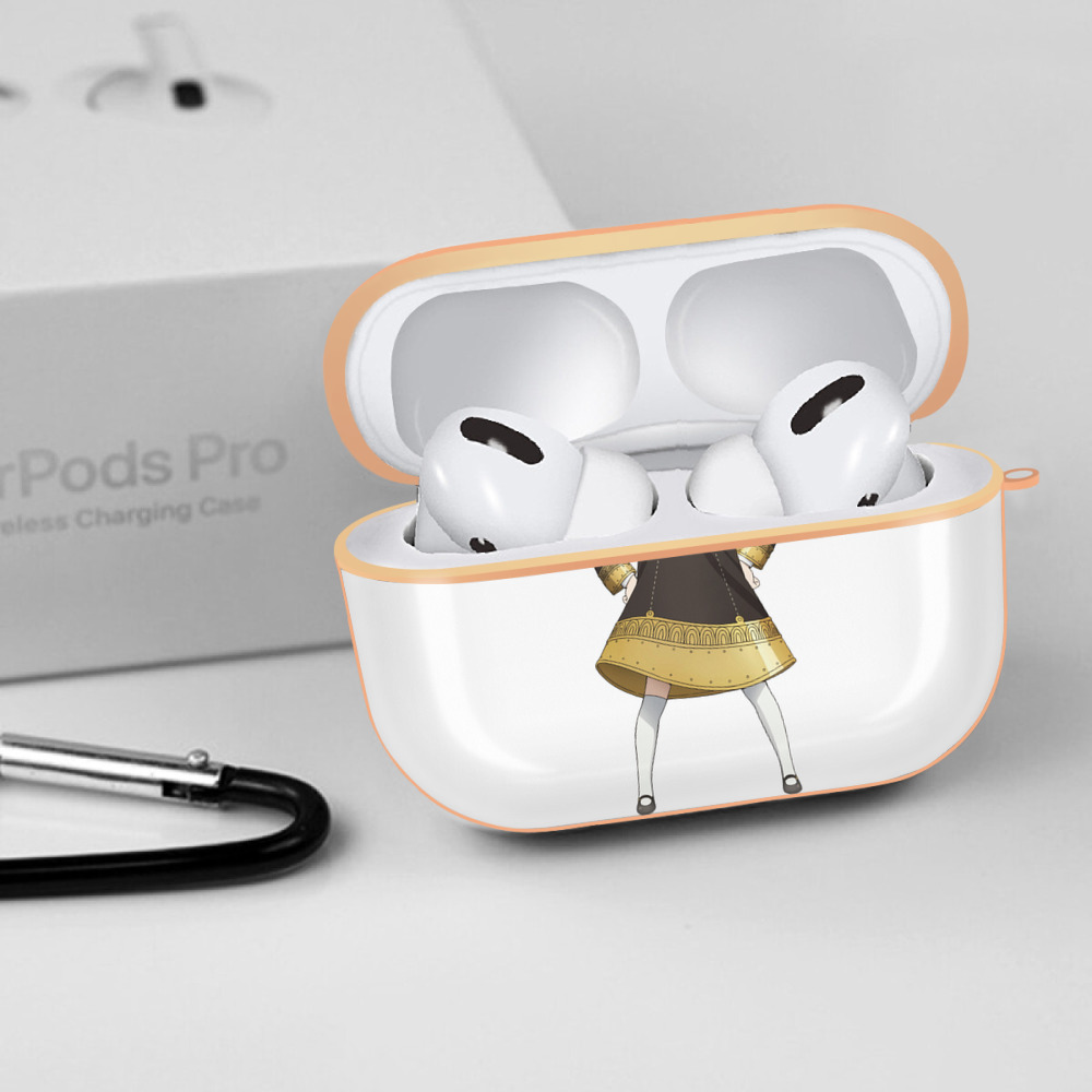 SPY×FAMILY间谍家家酒 【AirPods Pro用】ハードシェル保護ケース｜耐衝撃・防指紋・カラビナ付き商品仕様