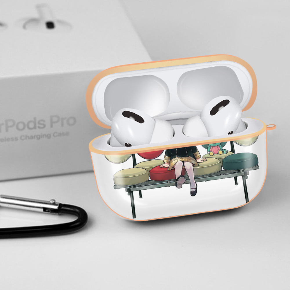 SPY×FAMILY间谍家家酒 【AirPods Pro用】ハードシェル保護ケース｜耐衝撃・防指紋・カラビナ付き商品仕様