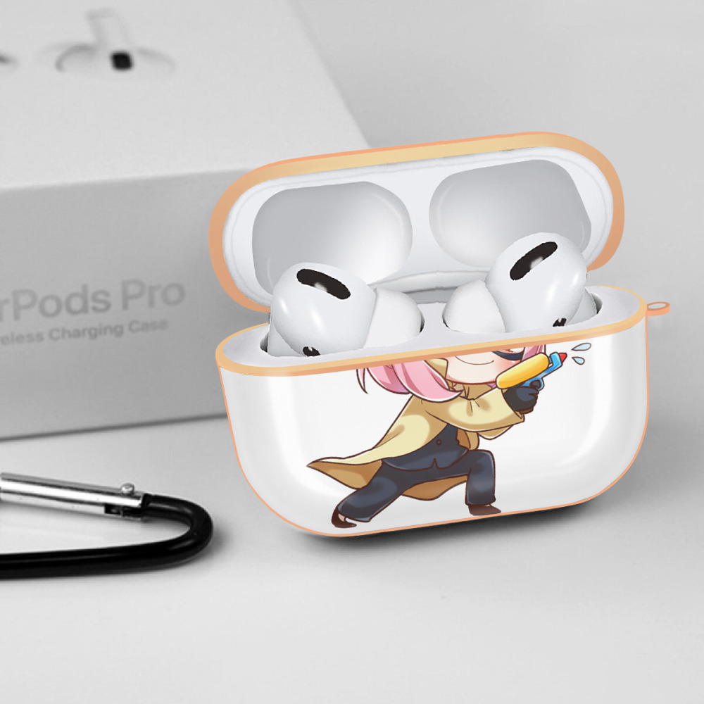 SPY×FAMILY间谍家家酒 【AirPods Pro用】ハードシェル保護ケース｜耐衝撃・防指紋・カラビナ付き商品仕様