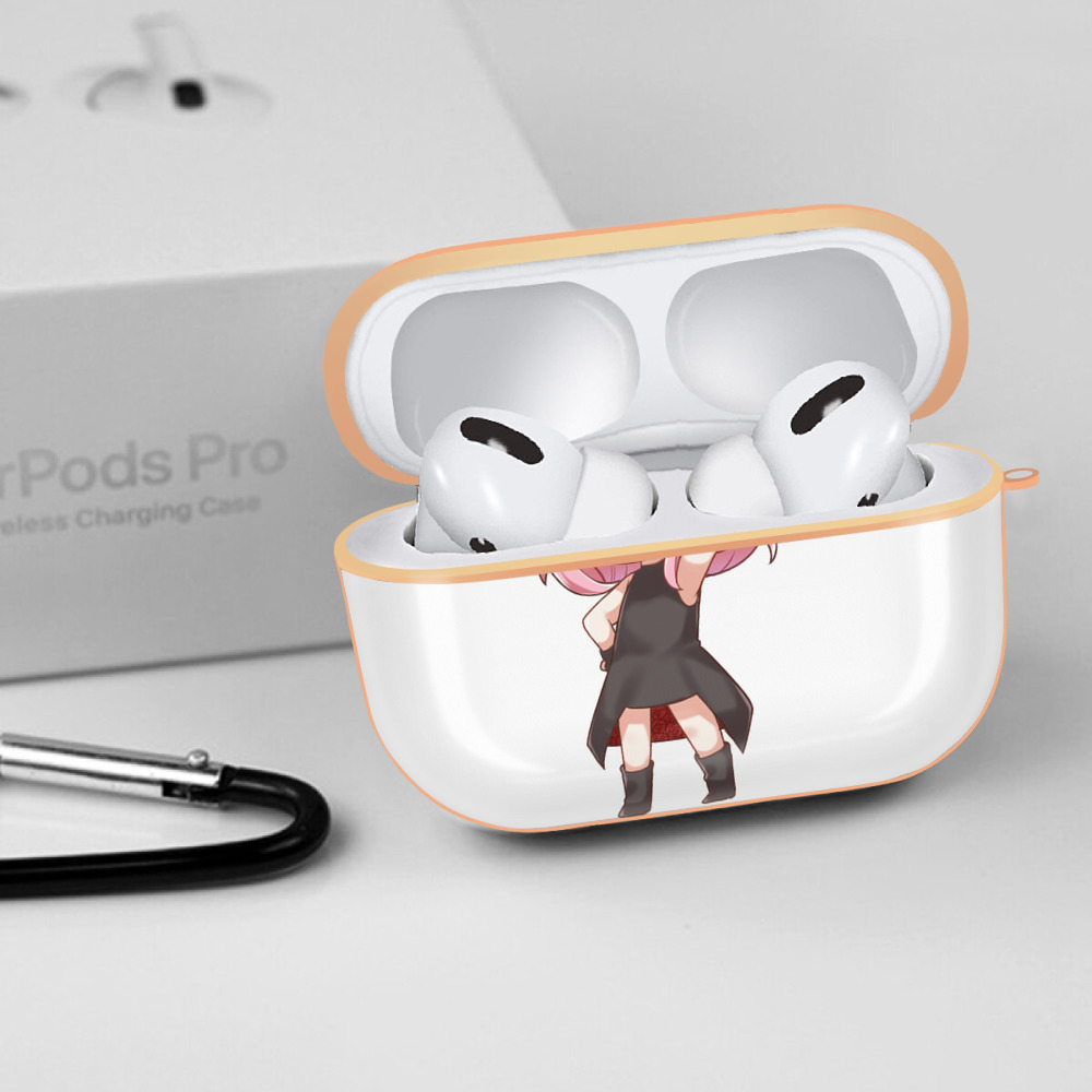 SPY×FAMILY间谍家家酒 【AirPods Pro用】ハードシェル保護ケース｜耐衝撃・防指紋・カラビナ付き商品仕様