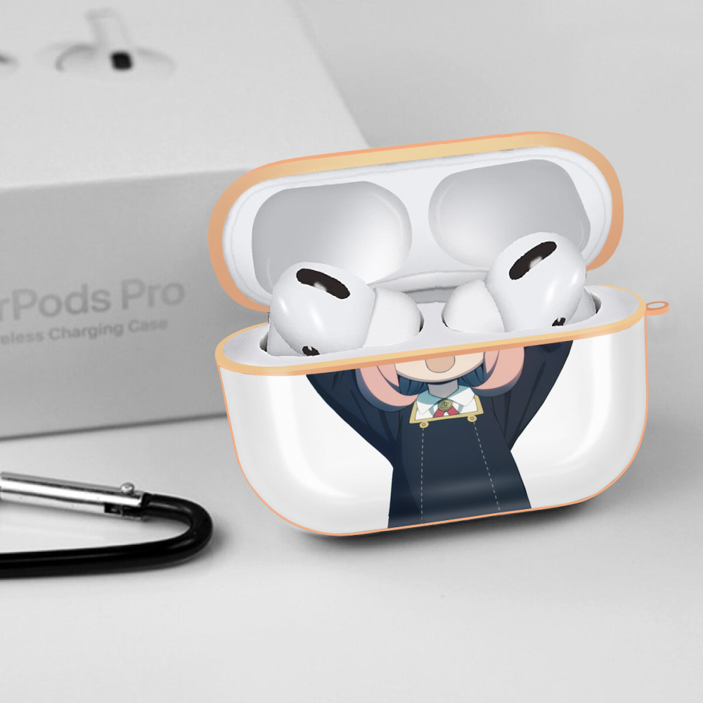SPY×FAMILY间谍家家酒 【AirPods Pro用】ハードシェル保護ケース｜耐衝撃・防指紋・カラビナ付き商品仕様