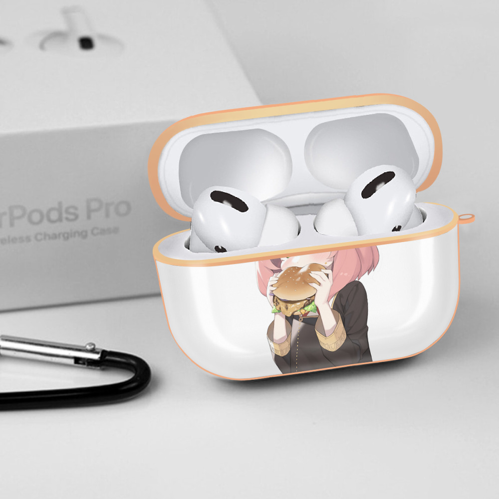 SPY×FAMILY间谍家家酒 【AirPods Pro用】ハードシェル保護ケース｜耐衝撃・防指紋・カラビナ付き商品仕様