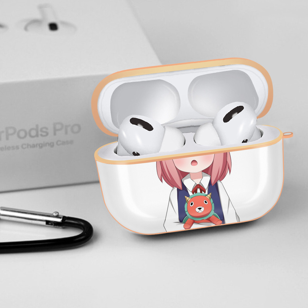 SPY×FAMILY间谍家家酒 【AirPods Pro用】ハードシェル保護ケース｜耐衝撃・防指紋・カラビナ付き商品仕様