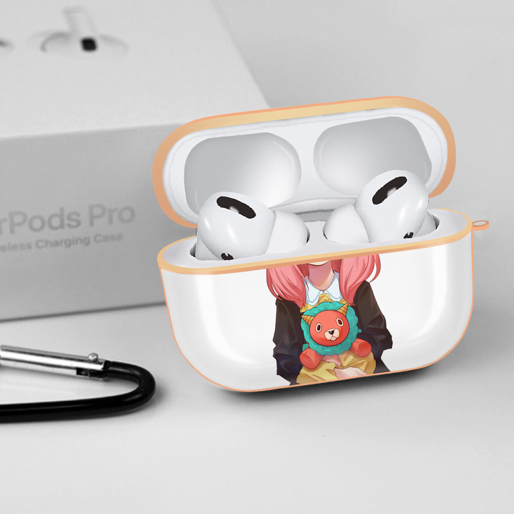 SPY×FAMILY间谍家家酒 【AirPods Pro用】ハードシェル保護ケース｜耐衝撃・防指紋・カラビナ付き商品仕様