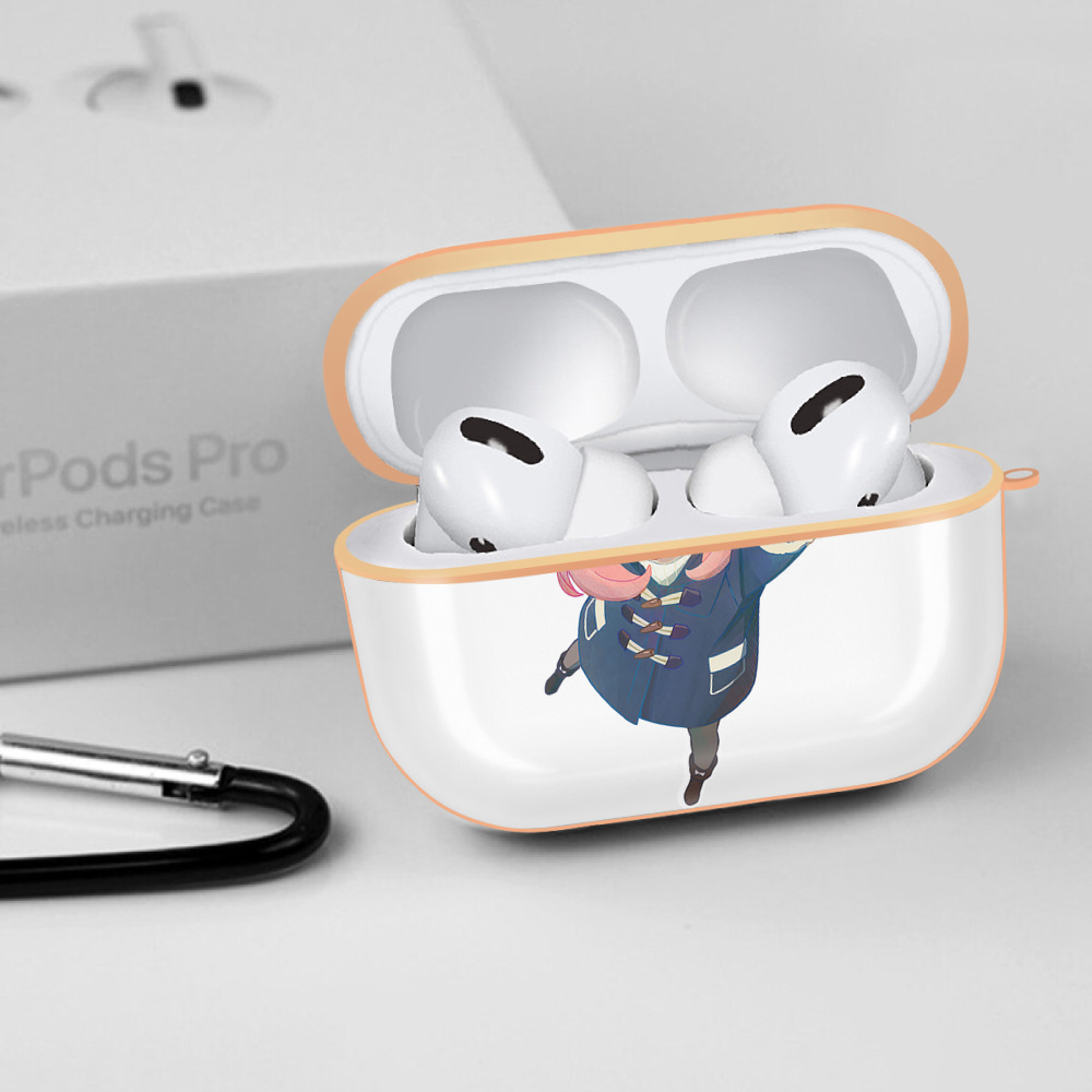 SPY×FAMILY间谍家家酒 【AirPods Pro用】ハードシェル保護ケース｜耐衝撃・防指紋・カラビナ付き商品仕様