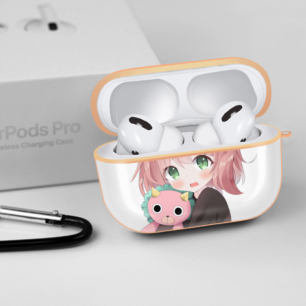 SPY×FAMILY间谍家家酒 【AirPods Pro用】ハードシェル保護ケース｜耐衝撃・防指紋・カラビナ付き商品仕様