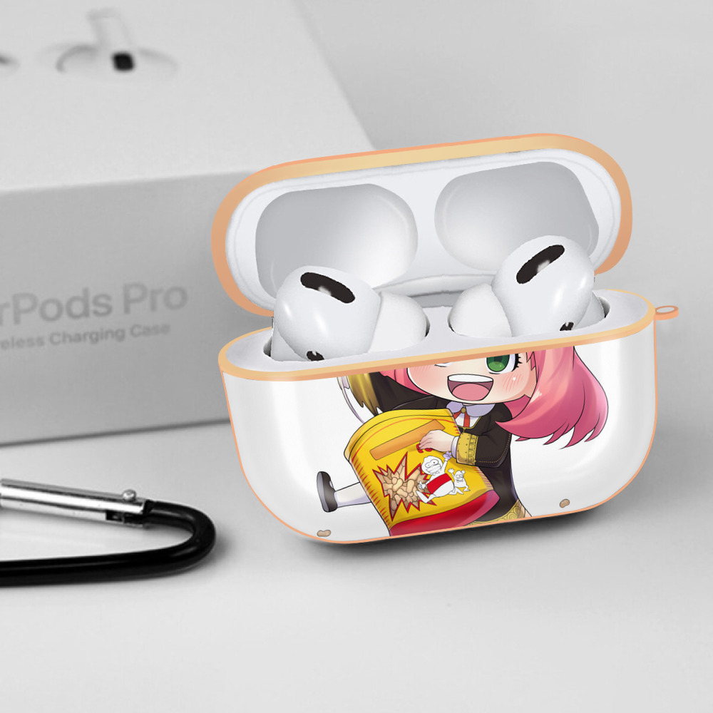 SPY×FAMILY间谍家家酒 【AirPods Pro用】ハードシェル保護ケース｜耐衝撃・防指紋・カラビナ付き商品仕様