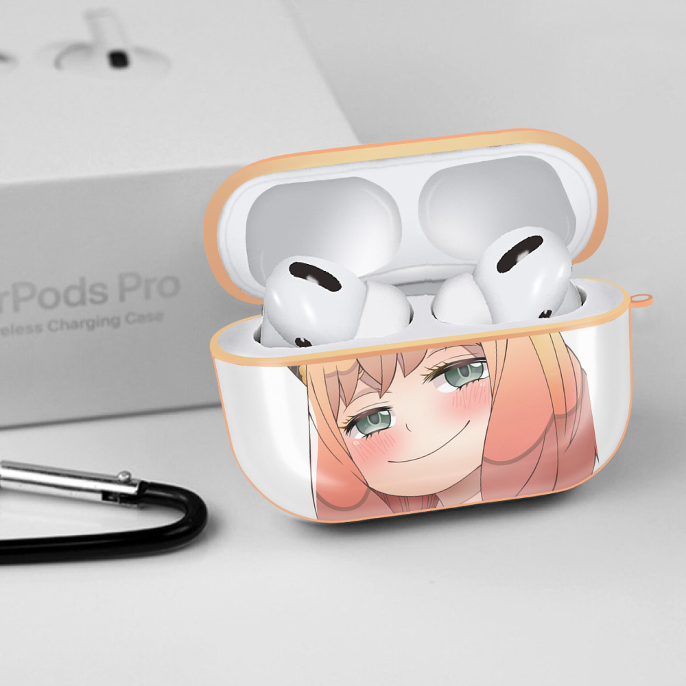 SPY×FAMILY间谍家家酒 【AirPods Pro用】ハードシェル保護ケース｜耐衝撃・防指紋・カラビナ付き商品仕様