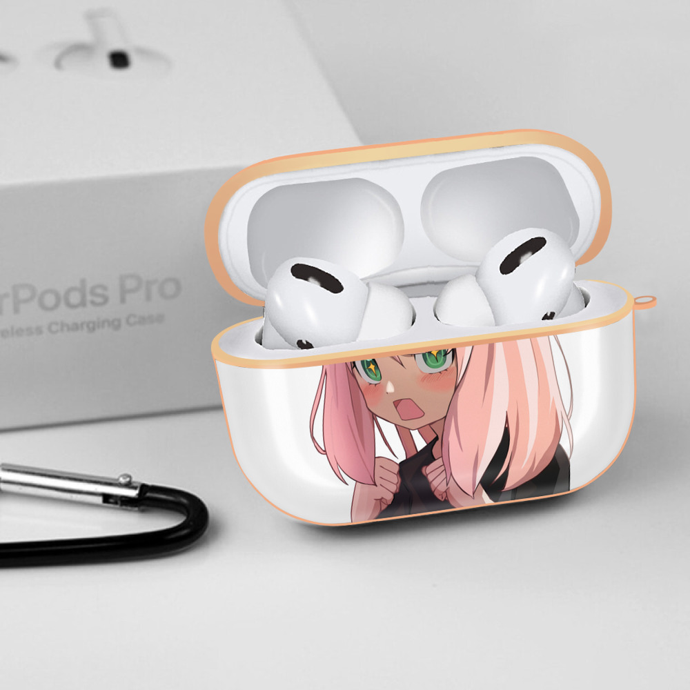 SPY×FAMILY间谍家家酒 【AirPods Pro用】ハードシェル保護ケース｜耐衝撃・防指紋・カラビナ付き商品仕様