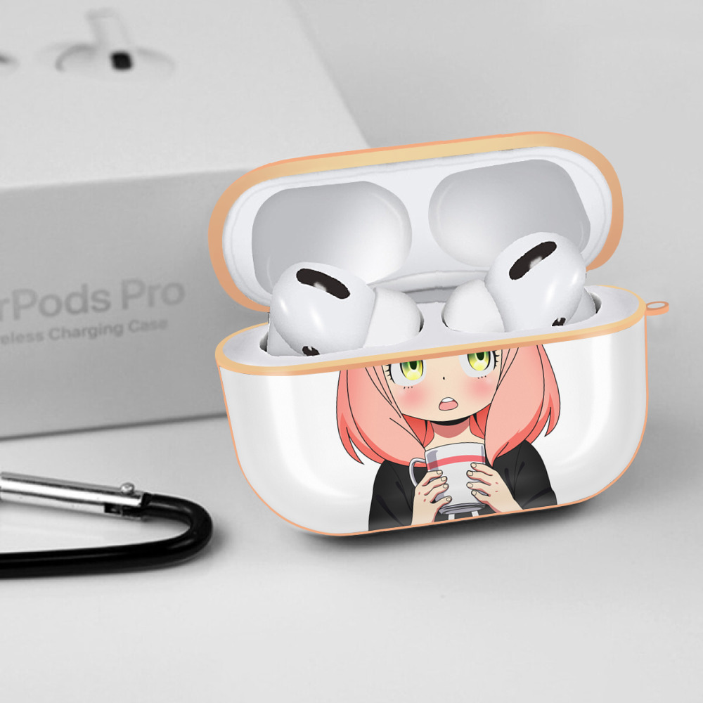 SPY×FAMILY间谍家家酒 【AirPods Pro用】ハードシェル保護ケース｜耐衝撃・防指紋・カラビナ付き商品仕様