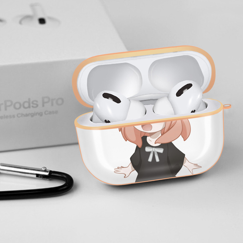 SPY×FAMILY间谍家家酒 【AirPods Pro用】ハードシェル保護ケース｜耐衝撃・防指紋・カラビナ付き商品仕様