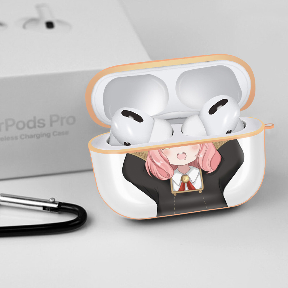 SPY×FAMILY间谍家家酒 【AirPods Pro用】ハードシェル保護ケース｜耐衝撃・防指紋・カラビナ付き商品仕様