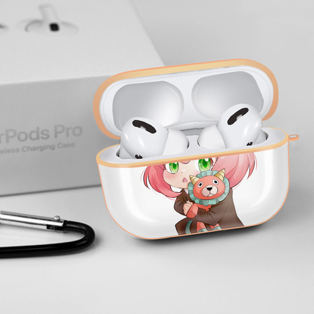 SPY×FAMILY间谍家家酒 【AirPods Pro用】ハードシェル保護ケース｜耐衝撃・防指紋・カラビナ付き商品仕様