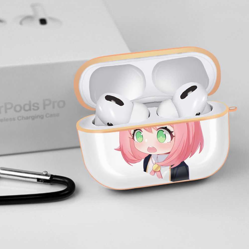SPY×FAMILY间谍家家酒 【AirPods Pro用】ハードシェル保護ケース｜耐衝撃・防指紋・カラビナ付き商品仕様
