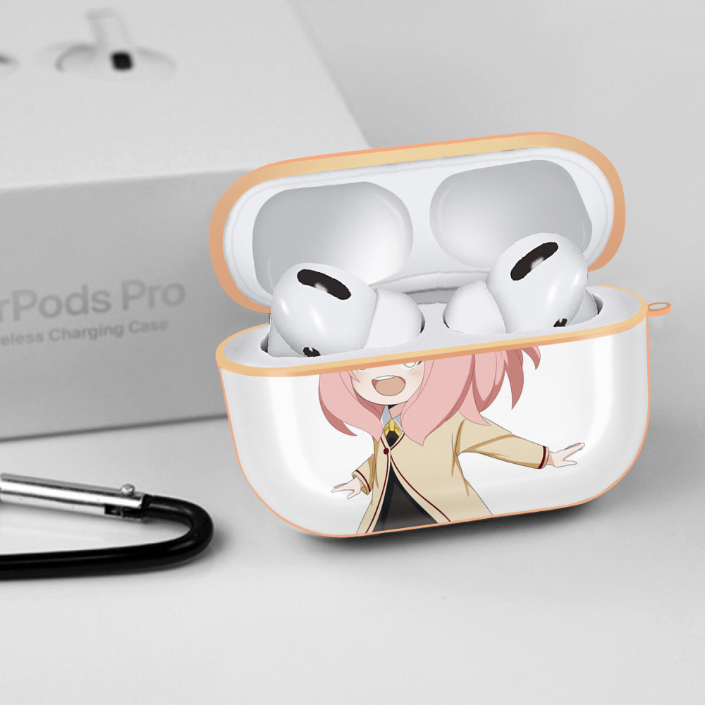 SPY×FAMILY间谍家家酒 【AirPods Pro用】ハードシェル保護ケース｜耐衝撃・防指紋・カラビナ付き商品仕様