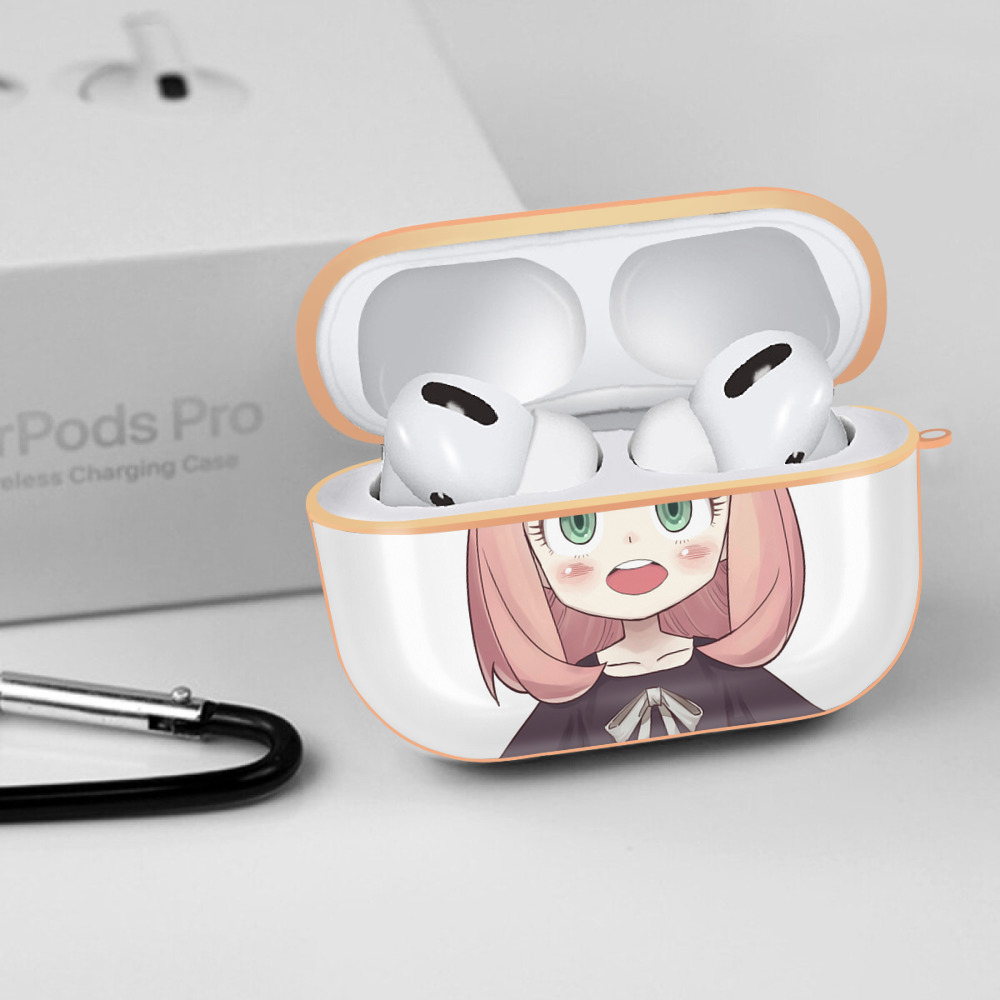SPY×FAMILY间谍家家酒 【AirPods Pro用】ハードシェル保護ケース｜耐衝撃・防指紋・カラビナ付き商品仕様