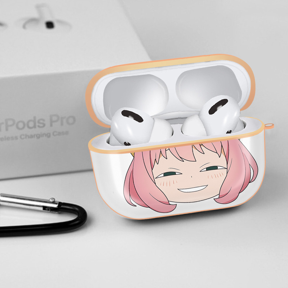 SPY×FAMILY间谍家家酒 【AirPods Pro用】ハードシェル保護ケース｜耐衝撃・防指紋・カラビナ付き商品仕様