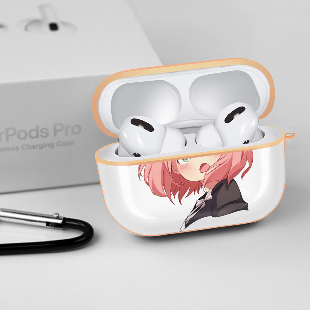 SPY×FAMILY间谍家家酒 【AirPods Pro用】ハードシェル保護ケース｜耐衝撃・防指紋・カラビナ付き商品仕様