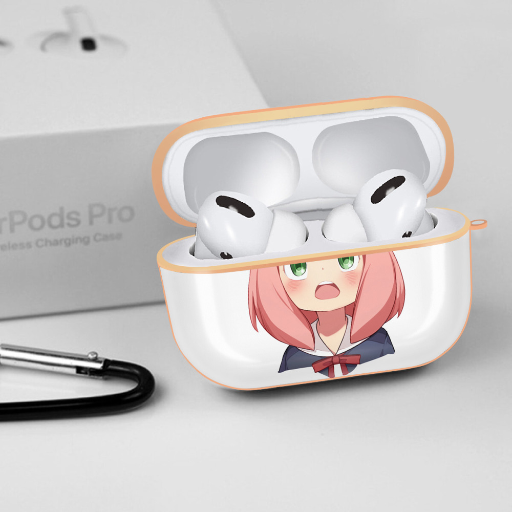 SPY×FAMILY间谍家家酒 【AirPods Pro用】ハードシェル保護ケース｜耐衝撃・防指紋・カラビナ付き商品仕様